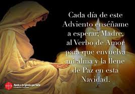 Acrostico Adviento Dia 7 De Diciembre Misioneros Y Marianos Facebook