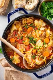 Italian Chicken Cabbage Soup (Dairy Free, Low Calorie) | Lauren Fit Foodie