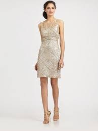 Stunning Sue Wong Beaded Dress Saks Com Dresses Vintage Dresses Beaded Dress