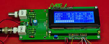 In theory the arduino could directly drive the gate of the fet q1 without using q2 as a buffer; Swr Power Meter With Protection For Solid State Pa The Pa3csg Website