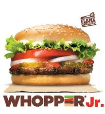 Something exceptionally big or remarkable. Whopper Jr Picture Of Burger King Port Dickson Tripadvisor