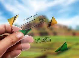Translucent Plastic Business Card Mockup Psd Business Cards Mockup Psd Transparent Business Cards Business Card Mock Up