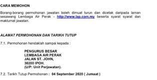 4.9 jabatan mineral dan geosains negeri perak. Perak Press Jawatan Kosong Di Lembaga Air Perak Tarikh Facebook