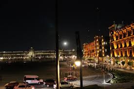 The square sits upon aztec ruins and is surrounded by the cathedral. The Zocalo At Night Picture Of Gran Hotel Ciudad De Mexico Mexico City Tripadvisor