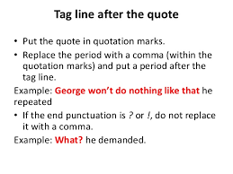 Check spelling or type a new query. Punctuating Dialogue
