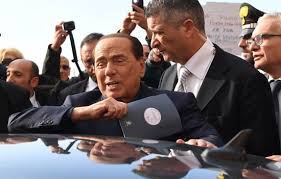 Forza Italia Leader Silvio Berlusconi Editorial Stock Photo