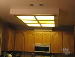 Some people added crown moulding around the inside top edge of the recess. Removing A Fluorescent Kitchen Light Box The Kim Six Fix