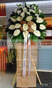 Check spelling or type a new query. Standing Arrangement Of Mums White Anthuriums Sympathy Funeral Flowers Flower Patch Online Flower Delivery Phillippines