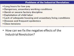 Aim What Philosophies Come From The Industrial Revolution