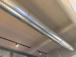 Tubazioni microforate induttive a sez. circolare zincate