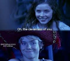 Oh The Cleverness Of You Peter Pan Movie Peter Pan 2003 Jeremy Sumpter Peter Pan