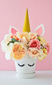 Diy Unicorn Flower Box Planter Hello Wonderful Unicorn Baby Shower Theme Unicorn Decorations Unicorn Centerpiece