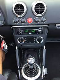 Audi Tt Mk1 Center Console With Aftermarket Sony Head Unit Mopar Accessories Audi Tt Mk1