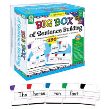 Use it as preschool writing paper, kindergarten handwriting paper, and first grade lined paper. Key Education Big Box Of Sentence Building Games For Kids Sight Word Puzzles For Reading And Writing Literacy Center Resource For Kindergarten 2nd Grade Walmart Com Walmart Com