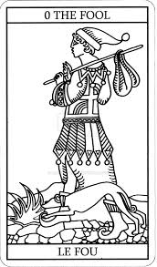 Black And White Tarot Deck The Fool 0 Black And White By Tarot Lover On Deviantart Tarot The Fool Tarot Art