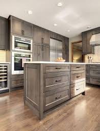 70 Beautiful Farmhouse Kitchen Cabinet Makeover Ideas In 2020 Stained Kitchen Cabinets Kitchen Cabinet Design Grey Kitchen Cabinets