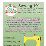 Sewing 101 with Sew to Succeed