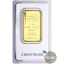 Each bar features the scottsdale mint hallmark, along with the gold weight & purity. Buy 1 Oz Gold Bar Credit Suisse 9999 Fine 24kt In Assay 1 Oz Gold Bars Buy Gold And Silver Coins Bgasc Com