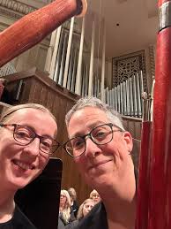 Voices members spotted with Asheville Symphony tonight