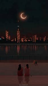 Gambar pemandangan kartun yang ada di film animasi menyajikan keindahan tersendiri. Untitled Ilustrasi Pemandangan Anime Gambar
