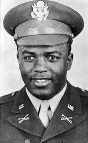 2nd Lieutenant Jackie Robinson,United States Army.” January,1943. Did you  know: JACKIE ROBINSON BECAME THE FIRST ATHLETE IN THE HISTORY OF UCLA TO  LETTER IN FOUR SPORTS (BASEBALL, FOOTBALL, BASKETBALL AND TRACK) IN
