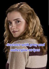 Hermione Granger in The Red Dress