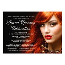 Beauty Or Hair Salon Grand Opening Invitations Zazzle Com Hair Salon Grand Opening Invitations Grand Opening