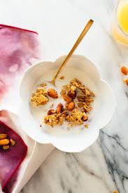 Orange Almond Granola Recipe Cookie And Kate Recipe Honey Almond Granola Granola Recipes Almond Granola