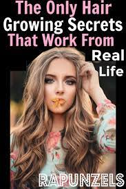Embrace your hair's natural shape. 10 Secrets To Growing Long Hair From Real Life Rapunzels Twins Dish
