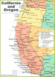 Introducing compart maps southern california wall map/mural. Map Of California And Oregon
