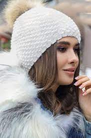Lurex Winter Pom Pom Slouchy Beanie Hat Fleece Lined Winter Hat Women Fur Pom Pom Bobble Hat Pom Pom Winter Hats For Women Girls Winter Hats Winter Hats