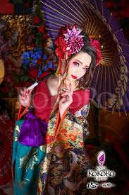 花魁カップル 舞妓体験 花魁 画像 舞妓