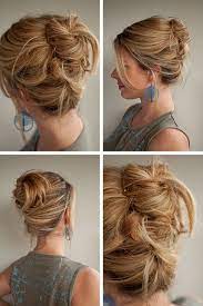 label twist and pin haare stylen frisur hochgesteckt hochsteckfrisuren kurze haare