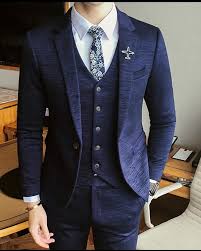 Are you looking for dsquared2 denim manchester suit? Formal Mens Suits Wedding Groom Costume Slim Fit British Decent Dinner Suit Brown Blue Sl004 Wedding Suits Men Suit Fashion Mens Fashion Wedding Suits