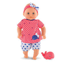 These swimming companions also help children who are 18 months and older slowly become accustomed to all types of aquatic environments: Corolle Bebe Bath Girl Toy Baby Doll Multicolor Buy Online At Best Price In Uae Amazon Ae