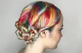 While preparing for a hair color session at home, wear an. 20 Styles With Cotton Candy Hair That Are As Sweet As Can Be