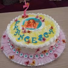 Torta Barbie Con Panna E Farfalle In Pdz Torte Barbie Fai Da Te Barbie