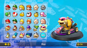 The included tour gifts this time are baby mario, the biddybuggy kart, . Roy Mario Kart 8 Wiki Guide Ign