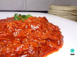 Bistec En Salsa Roja De Guajillo Receta De Chicharron Prensado En Salsa De Chile Guajillo Receta Receta De Chicharron Prensado Chicharrones Chicharron En Salsa