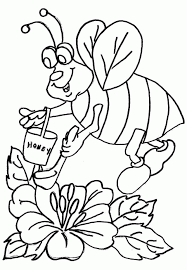 Related bumble bee coloring pages item 8523 bumble bee coloring. Pictures Of Bees To Color Coloring Home