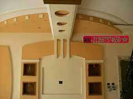 ديكورات الجبس العصري المغربي اشغال الجبس والديكور المنزلي wooden door design ceiling design wooden doors