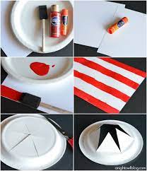 Cut the plate how you normally would to make a heart but leave it attached at the bottom. Cat In The Hat Paper Plate Hat A Night Owl Blog