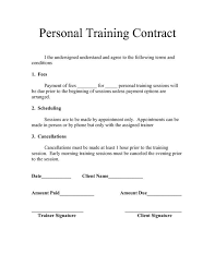 Personal Training Contract Templates Five 1 Fitness Pinterest Personal Training Contract Temp Personal Training Online Personal Trainer Contract Template
