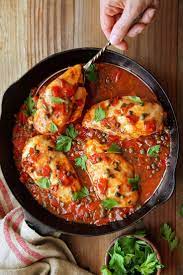 Chicken Breasts With Tomatoes And Capers Recipe Recipe Chicken Recipes Recipes Cooking Recipes