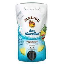 Malibu rum cocktail pouches are made for the party! Malibu Blue Hawaiian Cocktail Pouch Brix Wine Liquor