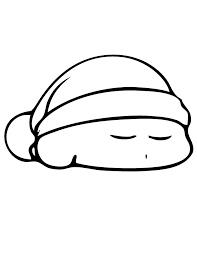 Turn on the printer and click on the drawing of kirby you prefer. Kirby Sleeping Coloring Page H M Coloring Pages Coloring Home