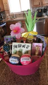 Basket 21st Birthday Gift Ideas For Sister Hawaii Themed 21st Birthday Gift Basket Bath Bombs Pineapple Champagne Facemasks Turtl Pineapple Gift Basket Birthday Gift Baskets 21st Birthday Gift Baskets