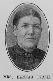 Peach, Hannah (nee Grainger) (1836-1909)