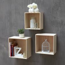 Wandregal Sorring Quadratisch 3er Set Danisches Bettenlager Parement Mural Etageres Murales Idees Pour La Maison