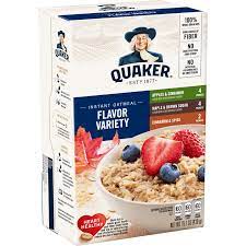 Satisfaction guaranteed · set & save · everyday deals Quaker Instant Oatmeal Flavor Variety Pack Shop Oatmeal Hot Cereal At H E B